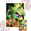 Diamond Paint Mosaic Art Painting Kit Snow White Seven Dwarfs Handmade DIY Home Decor