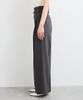 Bis Slacks with Belt Size Sax Women's Wrinkle-Resistant, Cool-to-the-Touch Wide-Leg Detail, BVS15100, (48)