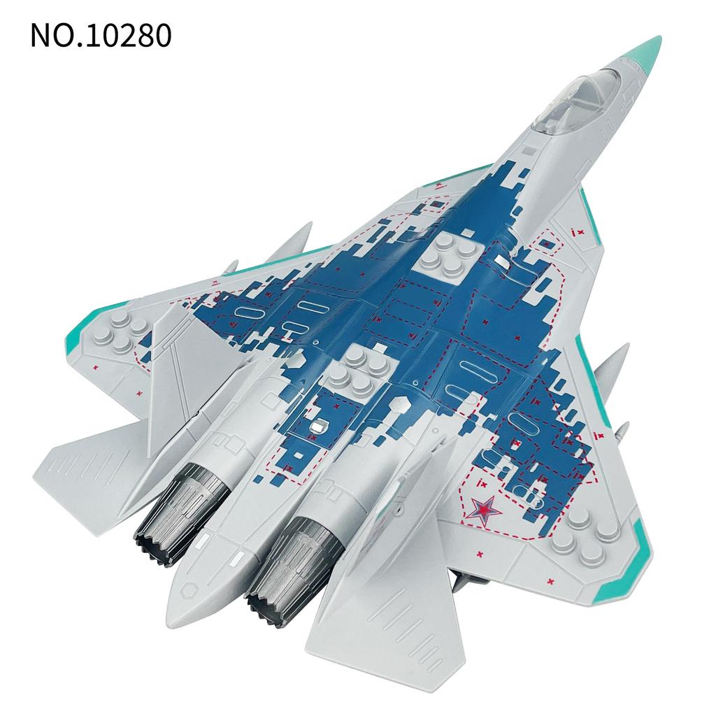 Non-Toxic Fighter Air Combat Aircraft Assault Boat Horse Robe Team Royal Etiquette Small Particles Spell Children'S Building Blocks Toys