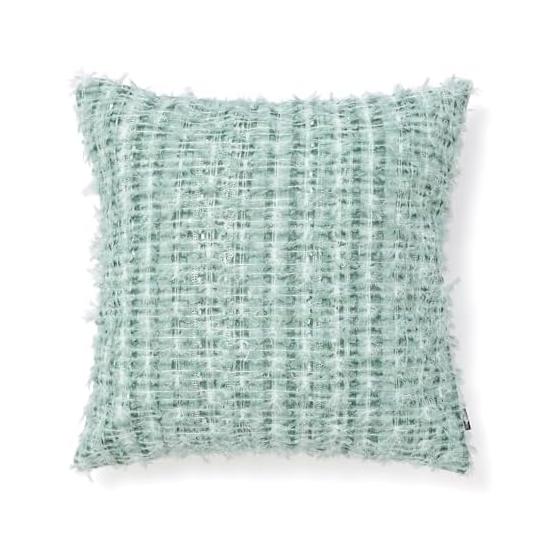 Francfranc Fancy Tweed Cushion Cover 45cm x 45cm Green (D-079)