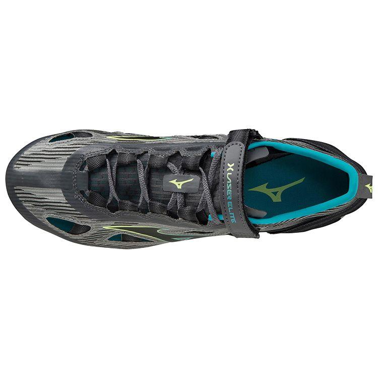 Mizuno Scarpe da Corsa Unisex Elite X-Laser Elite 2 Professional Low-Top Scarpe da Corsa Grigio Blu U1GA220138