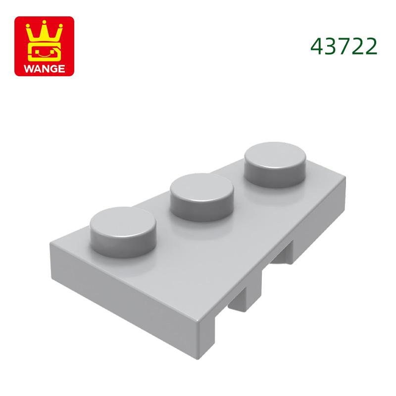 158Pcs/lot 43723 2x3 Right Wedge Plate Construction Bricks MOC Accessories Works With Featuring Blocks Kids Playthings Gift Idea Box