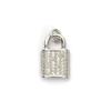 1 Piece Brass & Cubic Zirconia Charms Gold Plated Micro Pave Wings Heart Key Eye Lock Pendant For DIY Necklace Jewelry Making