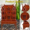 1/12 Dollhouse Toy Miniature Collectibles Modern Doll House for Girls Furnitures