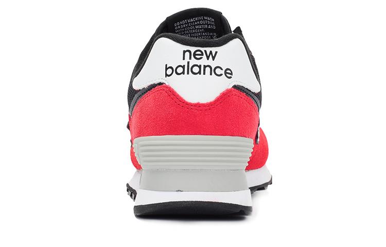 New Balance 574 Serie Schwarz/Rot/Weiß ML574RR2