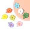 Colored Five Petal Flower Pendant Women Summer Lovely Bracelets Necklace Charms Diy Alloy Jewelry Making Accessories