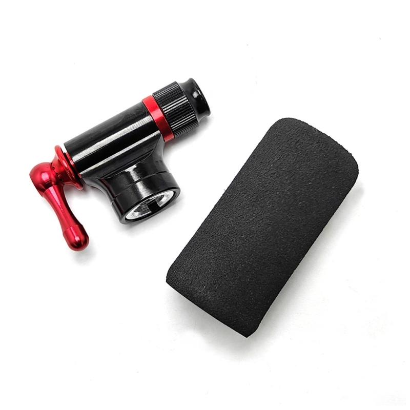 High Pressures Bicycles Tire Pumps Valves Adapters Durability Bike Tire Inflator for Multiple Sports Equipment