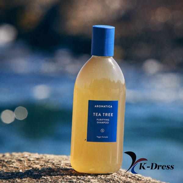 Shampooing Purifiant à l'Arbre à Thé pour Soulager les Symptômes de la Chute de Cheveux 400ml