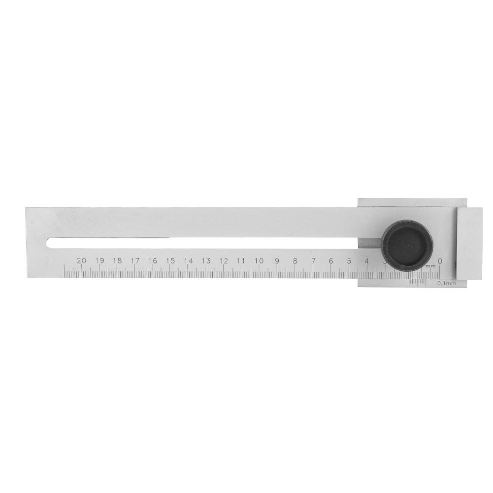 

Carbon Steel Parallel Ruler Marker Gauge Precise Straight Ruler (0 200mm)
