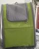Foldable Pet Backpack: Breathable Panoramic Double Shoulder Bag for Cats and Dogs
