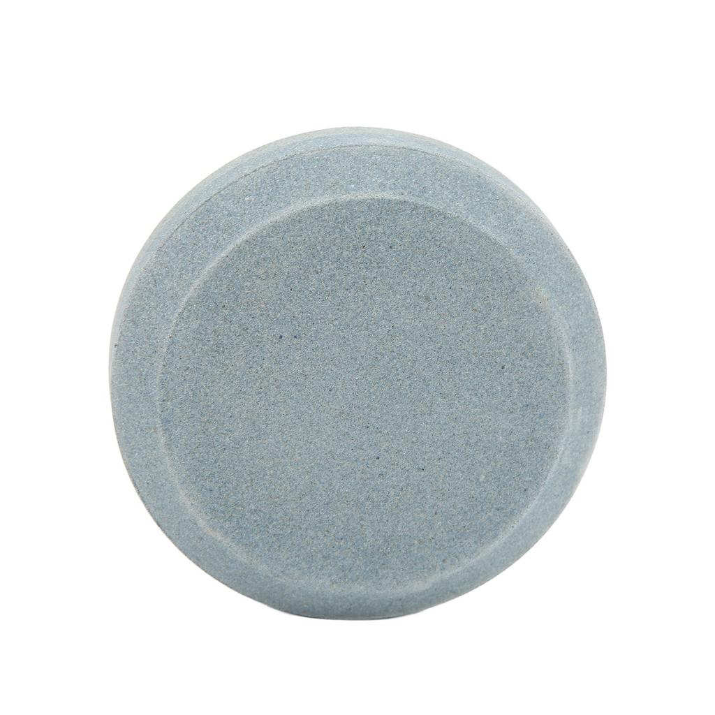 Doppelseitiger Messerschärfer Multifunktionaler Runder Messerschärfstein für Rasenmähermesser Macheten