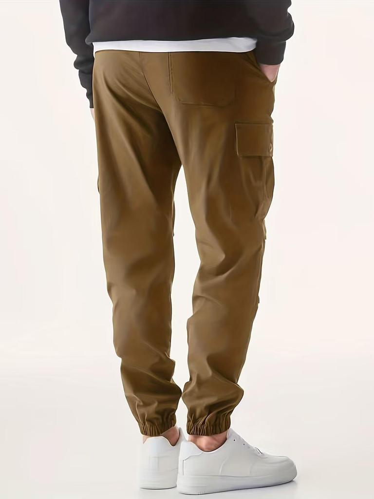 Pantalon de Sport Cargo d'Extérieur Multi-Poches pour Homme 2024 - Fitness & Course à Pied