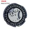 Japan Genuine VK63A Chronograph Quartz Movement with Battery Japan Original Mechanism VK63 VK61A VK67A Mod Replace Movement