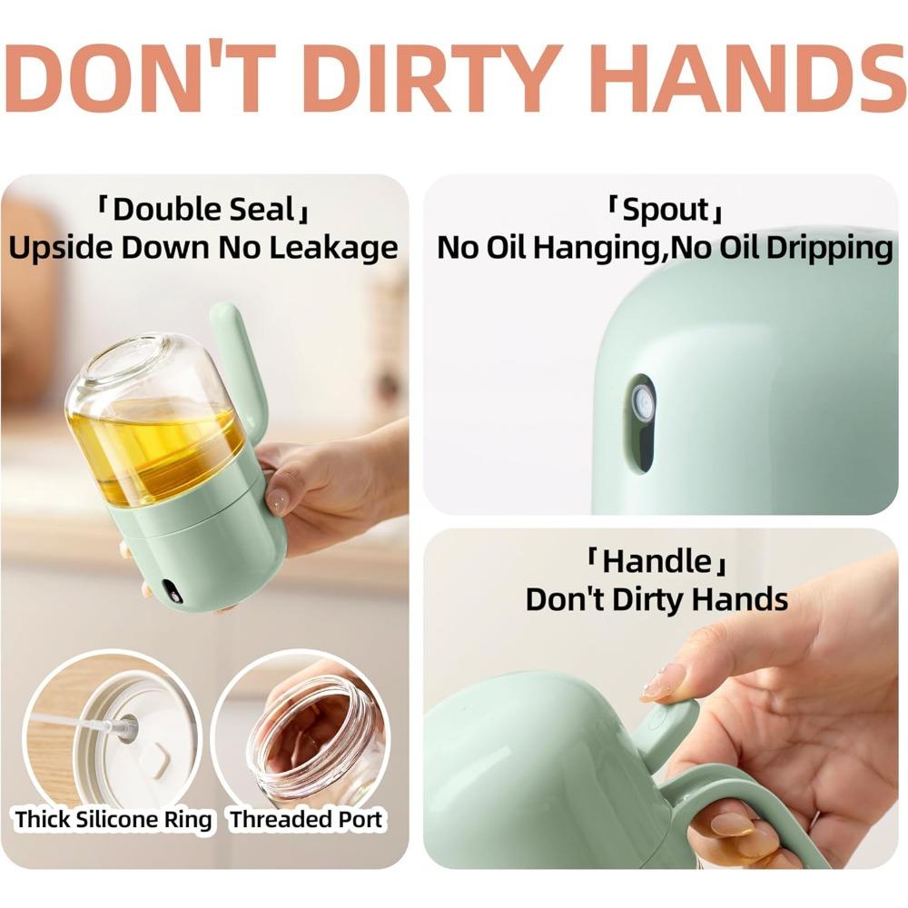Cooking Injector 10 Oz Refillable Olive Oil Spray Bottle Air Fryer Accessories
