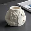 Desktop Organizer for Stationery Doctor Nurse Shape Pen Holder, 3D Print Resin Organizer, Large Capacity Pot with Weighted Base, Office Supplies