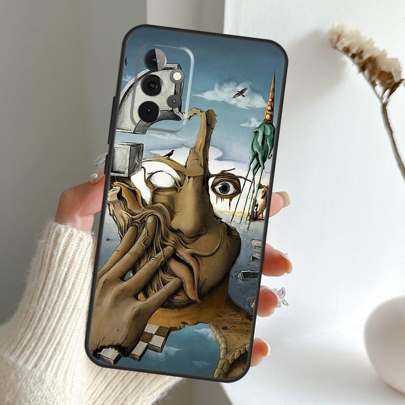 Salvador Dali Painting Case For Samsung Galaxy A13 A33 A53 A06 A17 A56 A36 A26 A16 A15 A35 A55 A34 A54 A52 A12 A32
