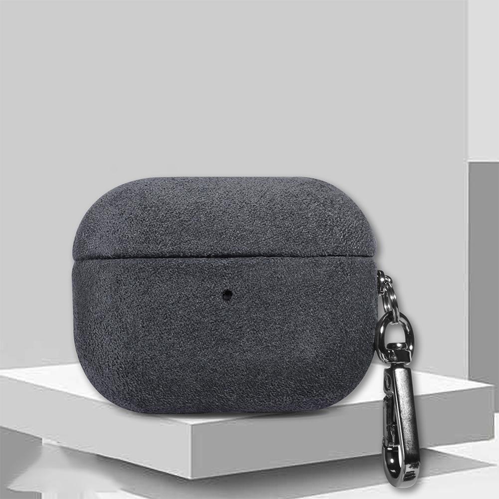 For Airpods Pro 2 Airpods Pro 3 Airpods 4 3 Case Retro Suede Leather Earphone Case Luxury Artificial Leather All Inclusive Case for airpods 3