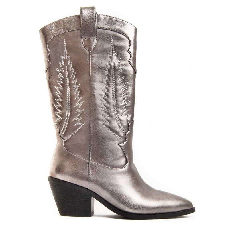 Bota De Tacón Para Mujer.  Montevita  Tejan2  96631
