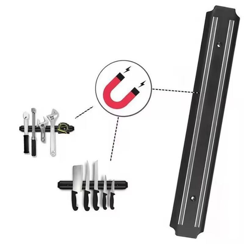 Magnetic Knife Strip Scratch Proof Strong Suction No Drill Easy Install for Home Kitchen Housewarming Gift Cutlery Storage