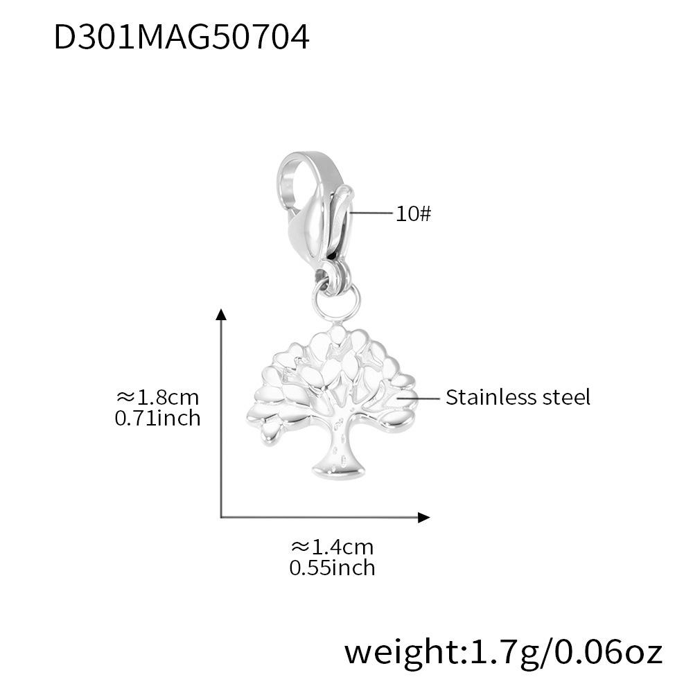 Qiong Yao Lucky Clover Bear Zirconia Bracelet Set - High-Quality Multi-Accessory Stainless Steel Jewelry
