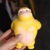 Orangutan Squeeze Vent Gorilla Yellow Soft Glue Gorilla Toys Squeezing Monkey Toys  Children Toys