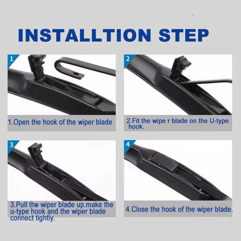 For Mazda CX-3 2015 2016 2017 2018 2019 CX3 CX 3 DK Accessories Car Front Windscreen Wiper Blades Brushes Cutter U Type J Hook