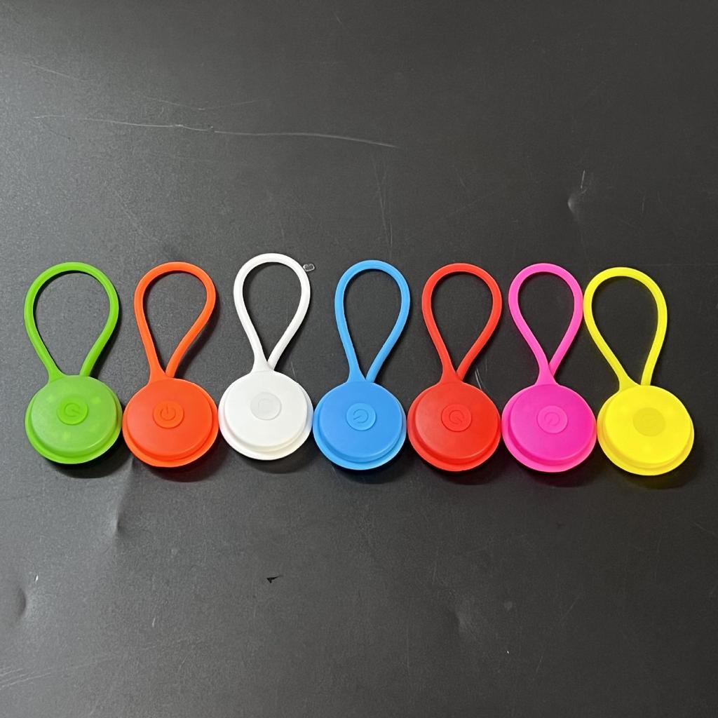 LED Silicone Night Safety Light for Running, Hiking, and Outdoor Camping