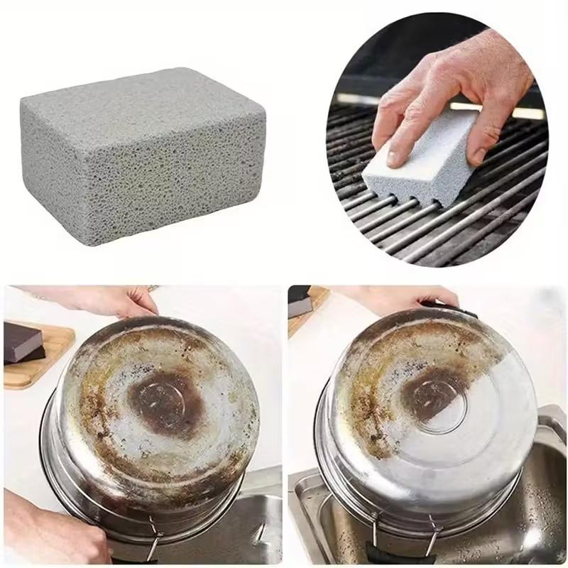 1PC Barbecue Grill Cleaning Brick Grill Foam Glass Cleaning Stone Pumice Stone Brick Grill Outdoor Kitchen Grill Tools