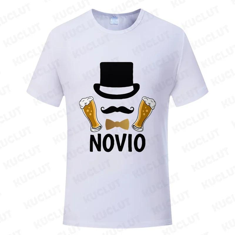 Spanish DDS Bachelor Party Best Unisex Tshirt Team EVG Groom GroomsUnisex Tshirt Boyfriend Single Farewell Tees Funny Beer Y2k Tops