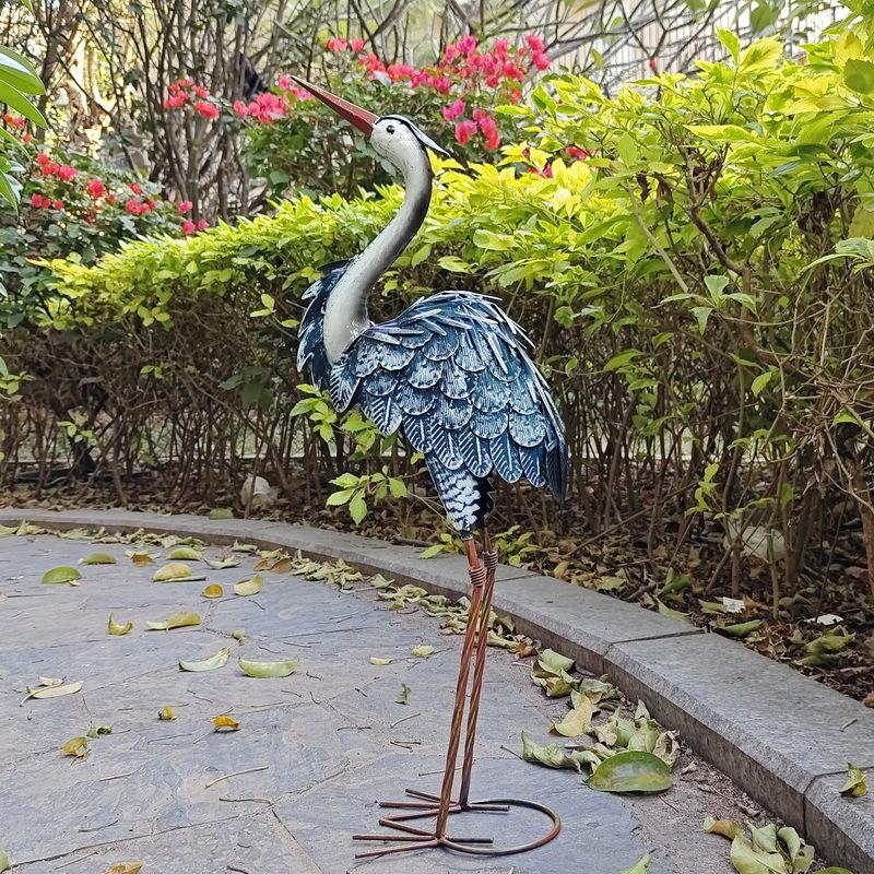 Animal Sculptures Large Art Mental Ornaments Retro Aesthetic Sculpture for Home Garden Modern Accessories for Living Rooms