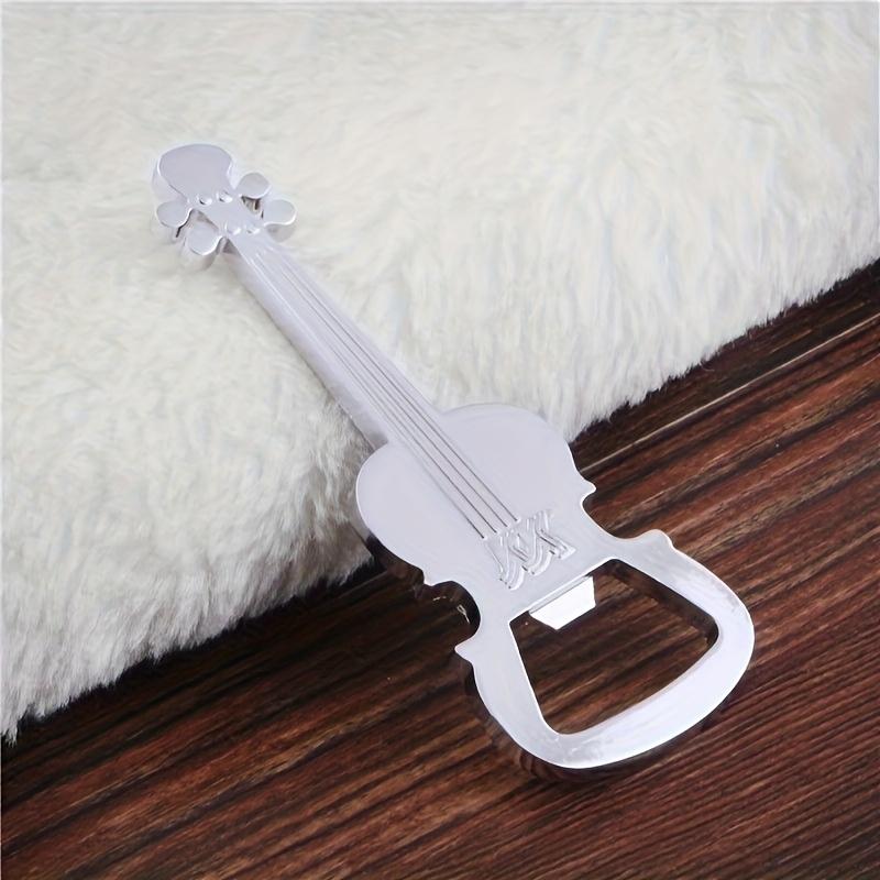 

10pcs Fashion Zinc Alloy Guitar Bottle Opener , Exquisite Metal Keychain, Perfect Gift for Valentine S Day, Father S Day, Mother S Day Fashion