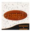 2PCS LED Marker Lights Trailer 24V Waterproof Amber Chicken Lights Cargo Side Marker Clearance Lights – Universal Fit
