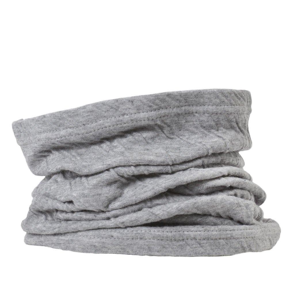 

CHARM Neck Warmer and Cold Size Fits Light UV Made in Organic Cotton 3-Way (Men s Women s), Lightweight, Weather, Fall/Winter (One All, Gray), Turban,