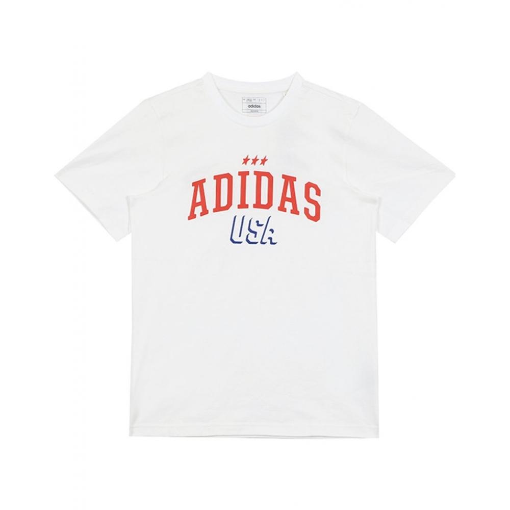 

Adidas ShorT Sleeve Tee American Usa Graphic T shirT IR5821100 L