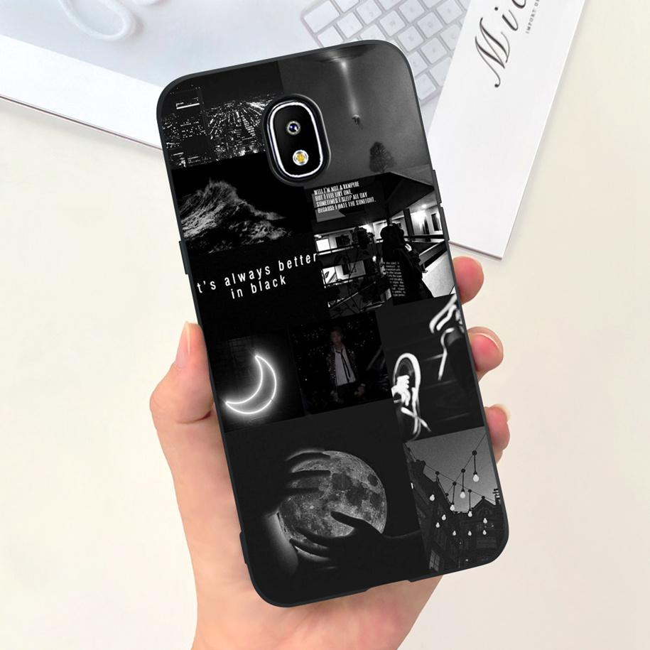 For Samsung Galaxy J7 J5 J3 2017 Case SM-J330F J530F J730F TPU Cover Fashion Pattern Soft Funda on Samsung J7 Pro 2017 Protector