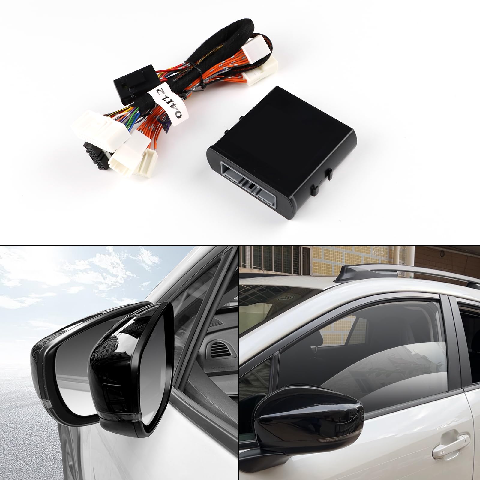 

KUNGKIC Subaru 3rd Generation Crosstrek 2022 2023 2024 2025 GU Series Exclusive Side Rearview Mirror Auto Folding Window Closing Closer System Module