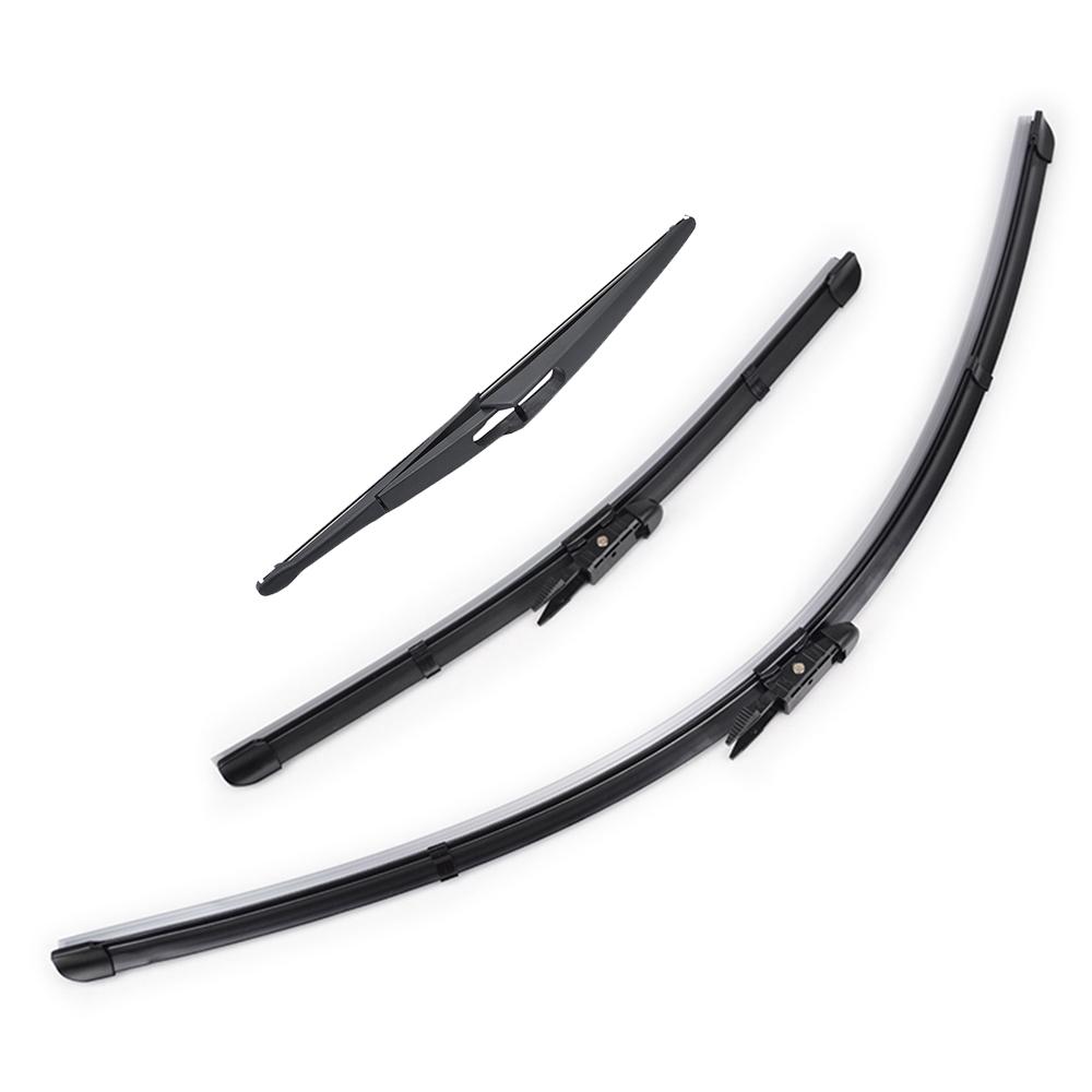 Erick's Wiper Front & Rear Wiper Blades Set For Opel Corsa E 2015 - 2018 Windshield Windscreen Window Rain Brushes 26"+15"+12"