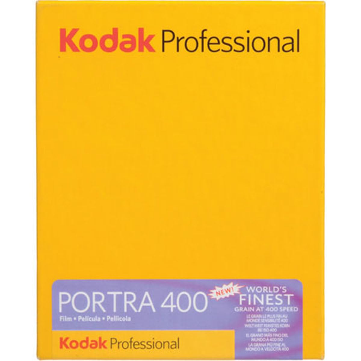 

Kodak Professional Color Negative Film Portra 400 4X5 of 8806465 (Pack 10)