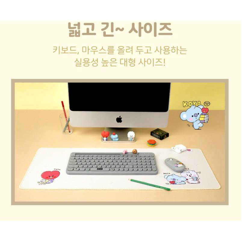 Mouse Pad Longo Oficial BT21 do BTS MY Littele Buddy