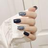 Long Square Dizziness Fake Nail Patch Ultra-Thin Boxed Nail Art Finished Nail Patch