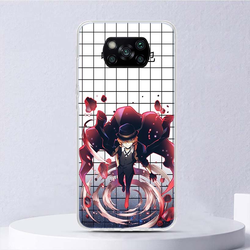 Bungo Stray Dogs Nakahara Chuuya Soft Case For Xiaomi Poco X7 X6 X5 X4 X3 Nfc F7 Ultra F6 F5 Pro Phone Cover F4 Gt F3 M5S M4 M3