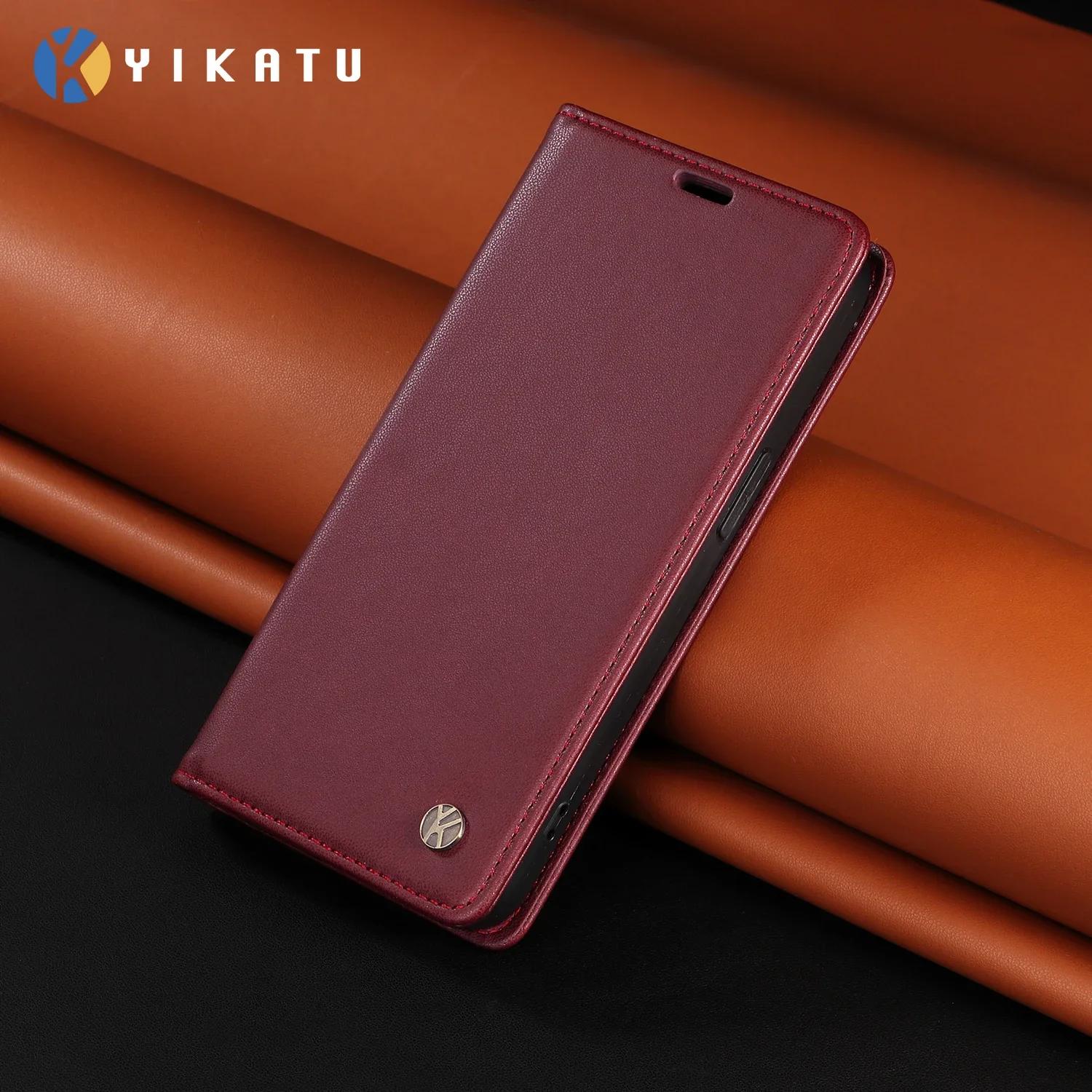 

Чехлы для RedMi K70 K60 K50 K40S K50i K40 Ultra Pro Игровой Чехол-Книжка Обложка coque Чехлы для Телефона-Кошелька для RedMi K70 Ultra Чехол RedMi K40S вино красного