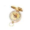 Outdoor Brass Pocket Compass with Luminous Dial