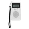 Micro Radio Portable Handheld AM FM WB Multiband for Indoor Outdoor Emergency Use Battery Powered