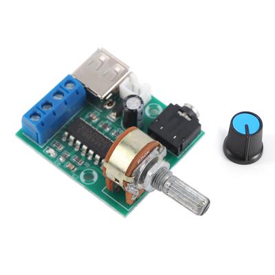 Placă amplificator audio USB PM2038 Modul amplificator sursă de alimentare audio 5W