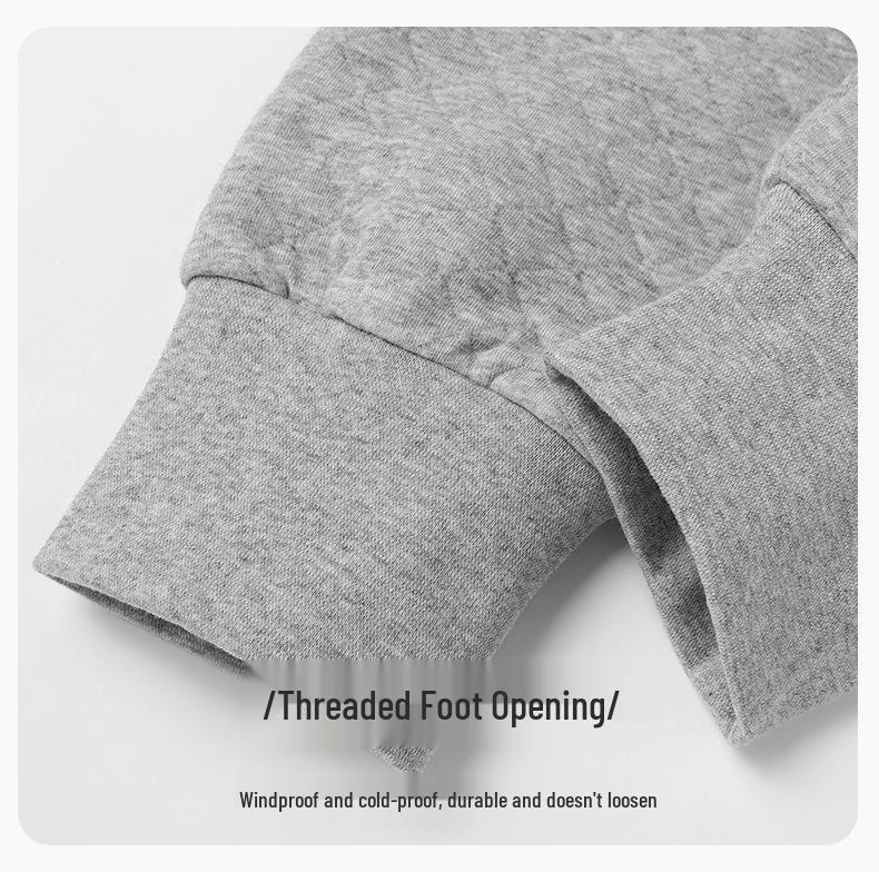 Women's Plus Size Three-Layer Quilted Cotton Pants for Autumn/Winter
