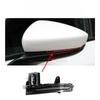 Auto Left Right Rear Heated Mirror Cover Glass Frame Turn Signal Light Bottom Lower for Mazda CX30 CX-30