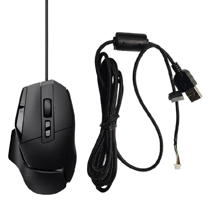 Mouse USB Cable for G502X Wireds Gaming Mouse USB Charging Nylons Braideds Cable Cord