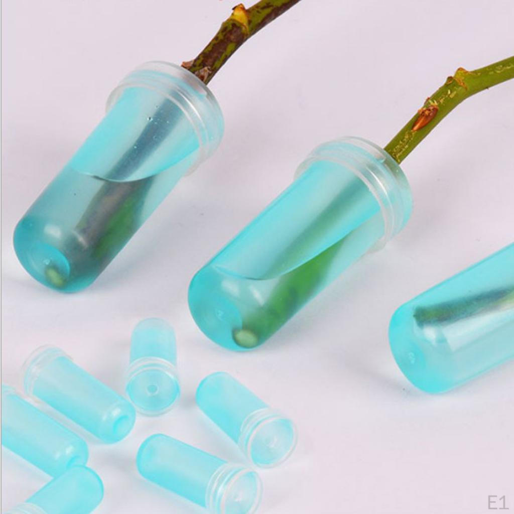 Plastic Flower Water Tubes/Container Floral Tube/Vials Arrangements, Supplies , 4.1x1.8cm