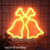 Herz & Stern LED Neon Mondlicht